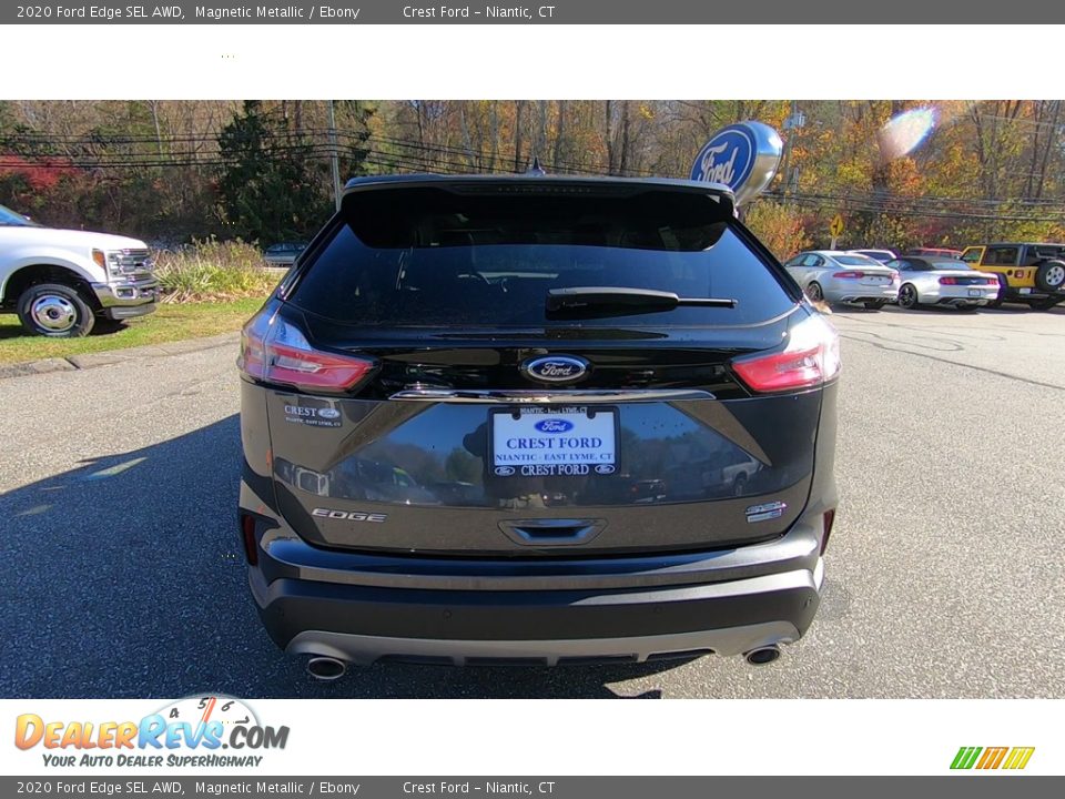 2020 Ford Edge SEL AWD Magnetic Metallic / Ebony Photo #6