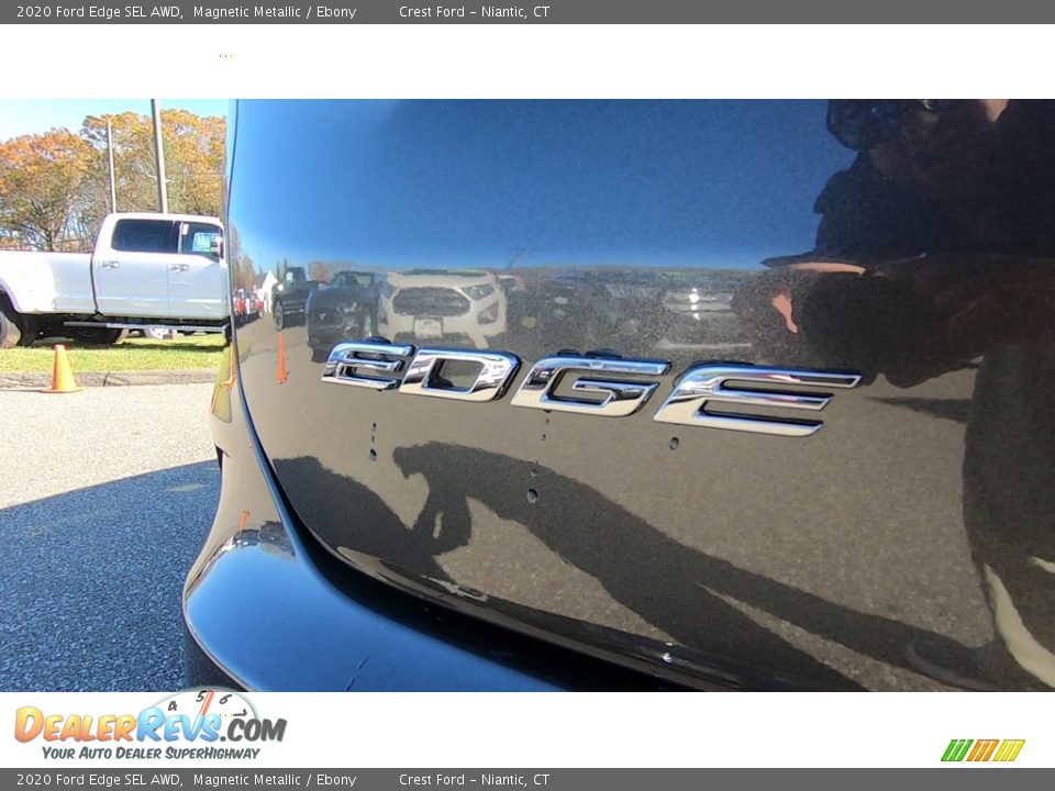 2020 Ford Edge SEL AWD Magnetic Metallic / Ebony Photo #10