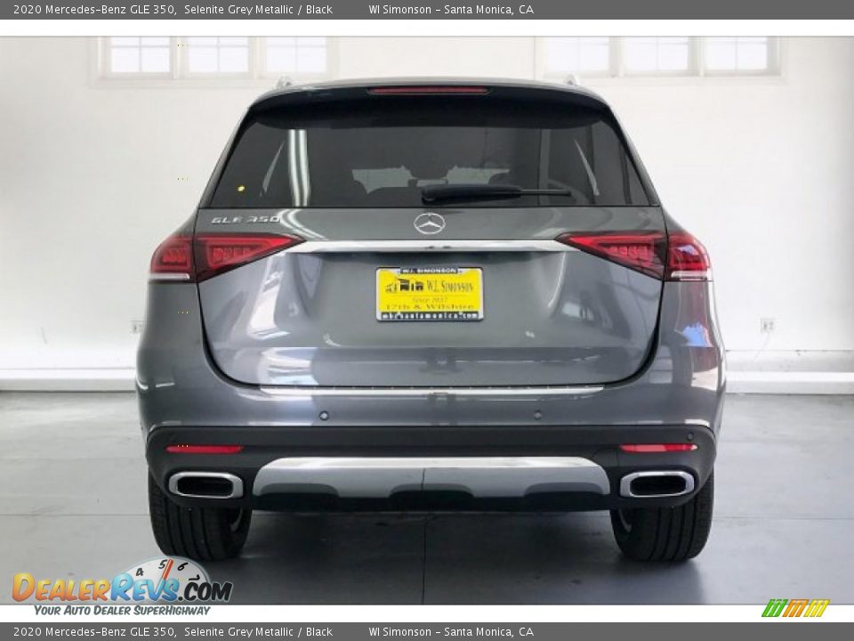 2020 Mercedes-Benz GLE 350 Selenite Grey Metallic / Black Photo #3