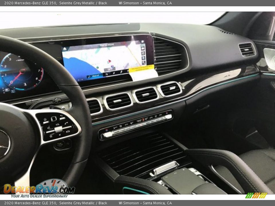 2020 Mercedes-Benz GLE 350 Selenite Grey Metallic / Black Photo #6