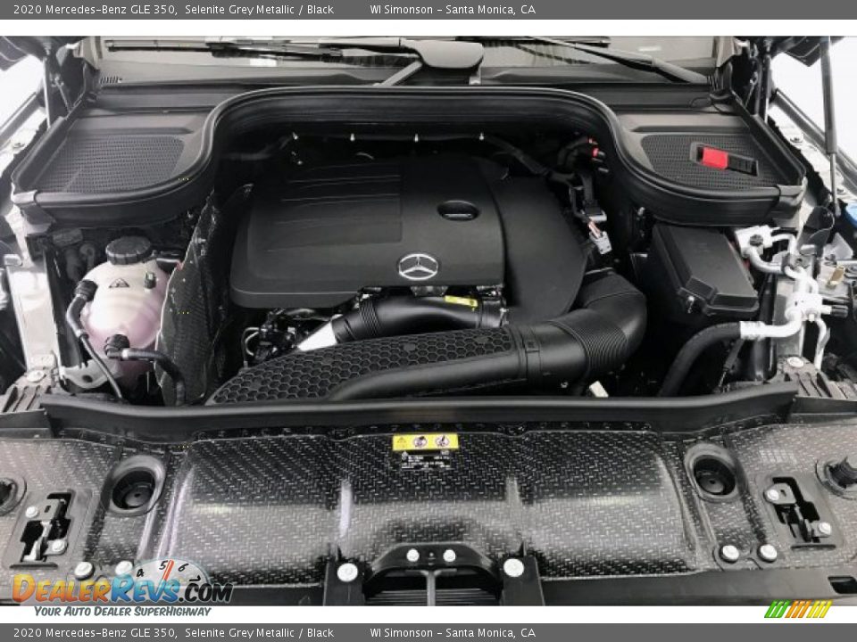 2020 Mercedes-Benz GLE 350 Selenite Grey Metallic / Black Photo #8