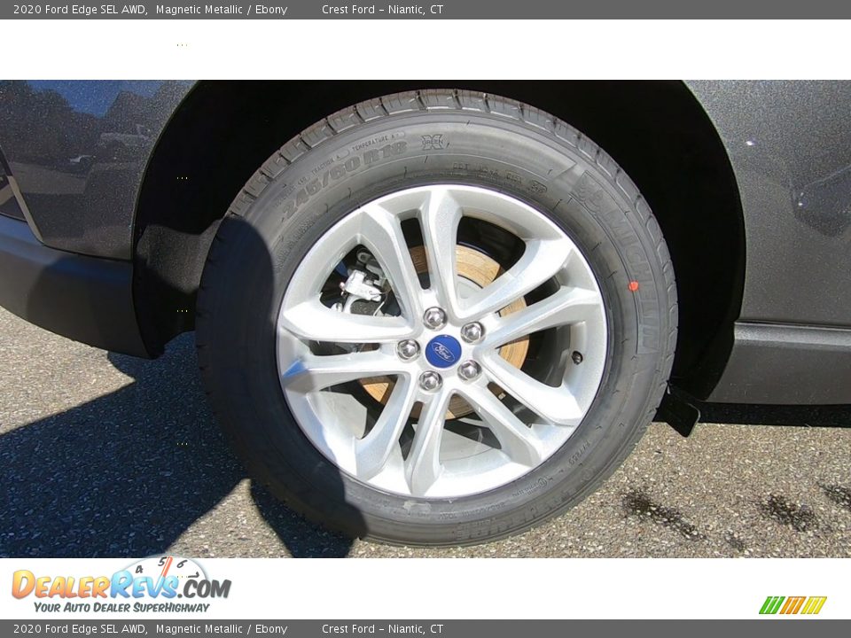 2020 Ford Edge SEL AWD Magnetic Metallic / Ebony Photo #23