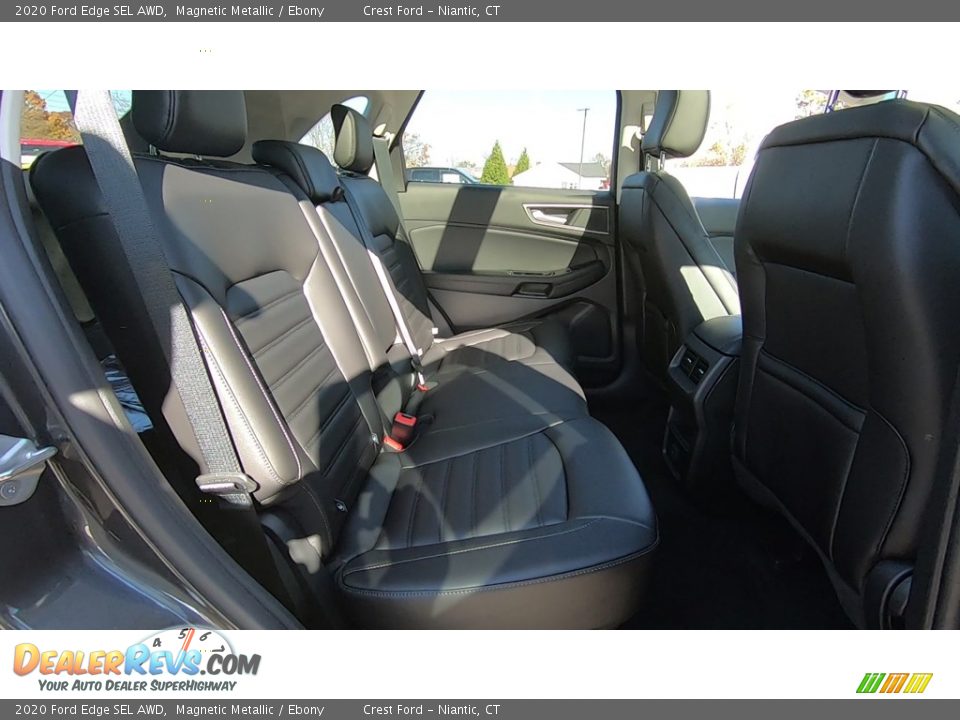 2020 Ford Edge SEL AWD Magnetic Metallic / Ebony Photo #24