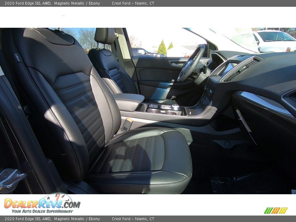 2020 Ford Edge SEL AWD Magnetic Metallic / Ebony Photo #25