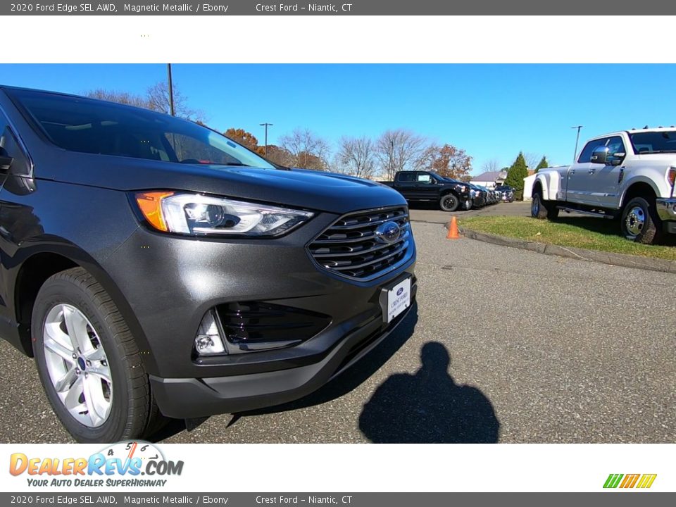 2020 Ford Edge SEL AWD Magnetic Metallic / Ebony Photo #28