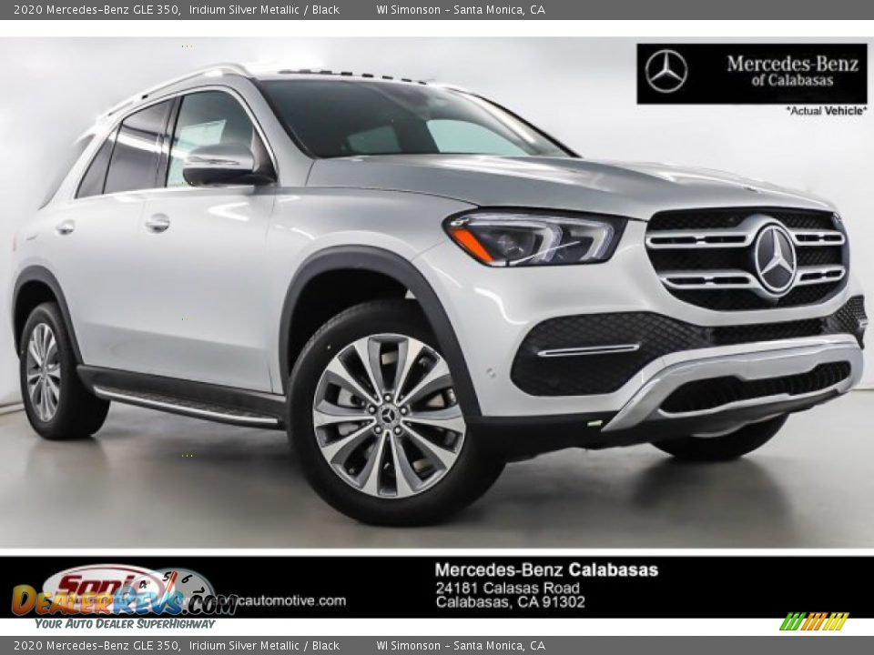 2020 Mercedes-Benz GLE 350 Iridium Silver Metallic / Black Photo #1