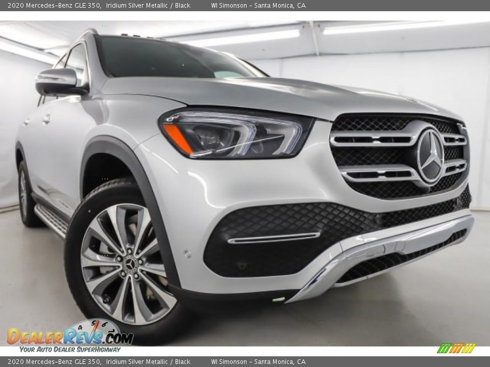 2020 Mercedes-Benz GLE 350 Iridium Silver Metallic / Black Photo #2