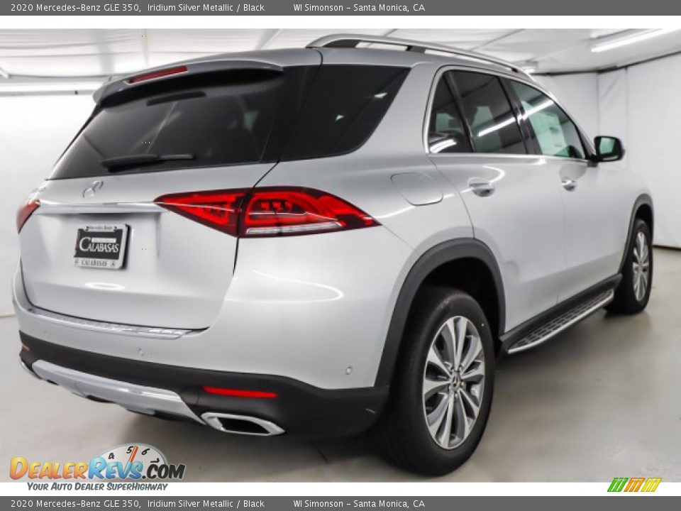 2020 Mercedes-Benz GLE 350 Iridium Silver Metallic / Black Photo #3