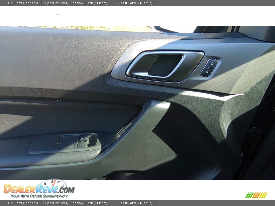 2019 Ford Ranger XLT SuperCab 4x4 Shadow Black / Ebony Photo #12