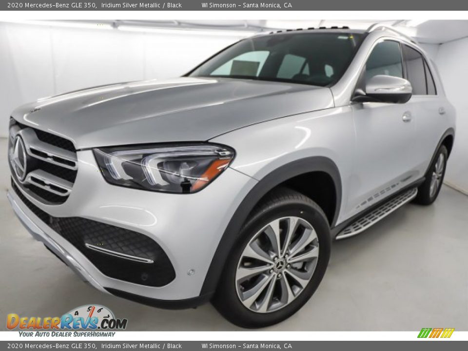 2020 Mercedes-Benz GLE 350 Iridium Silver Metallic / Black Photo #6