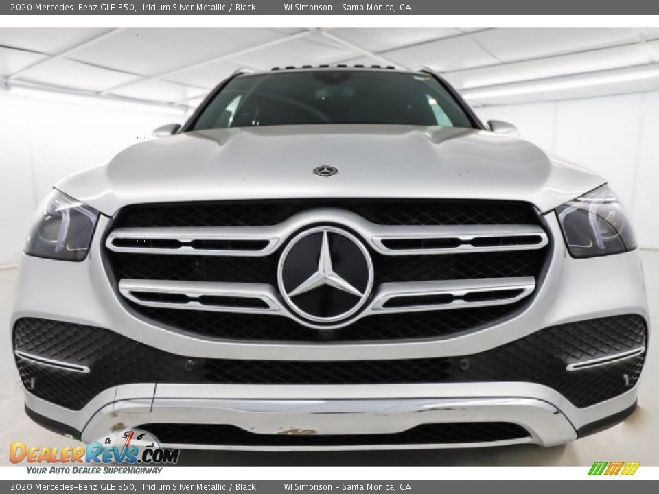 2020 Mercedes-Benz GLE 350 Iridium Silver Metallic / Black Photo #7