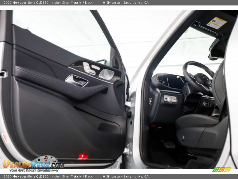 2020 Mercedes-Benz GLE 350 Iridium Silver Metallic / Black Photo #9