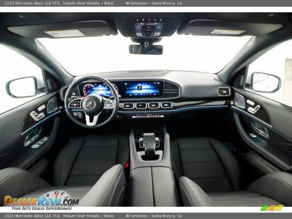 2020 Mercedes-Benz GLE 350 Iridium Silver Metallic / Black Photo #10