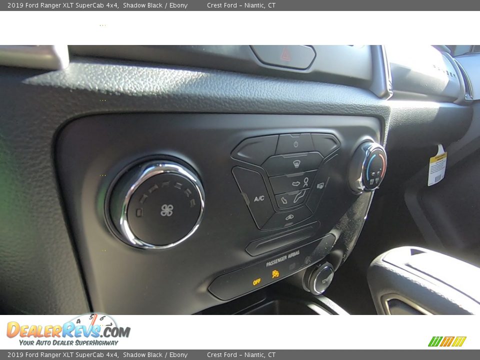 2019 Ford Ranger XLT SuperCab 4x4 Shadow Black / Ebony Photo #15