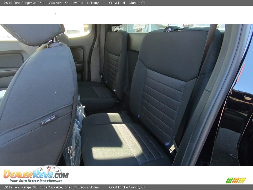 2019 Ford Ranger XLT SuperCab 4x4 Shadow Black / Ebony Photo #17