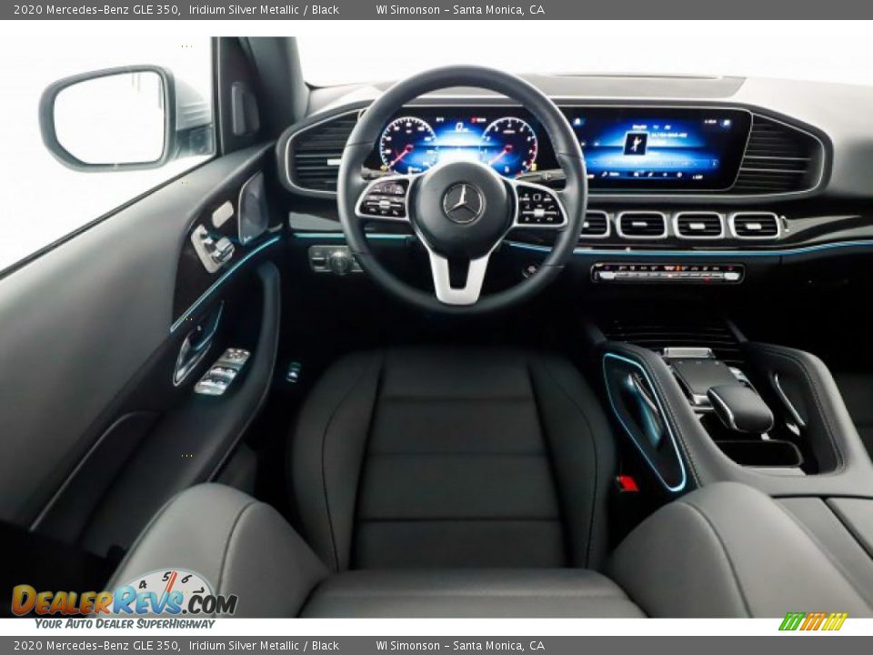 2020 Mercedes-Benz GLE 350 Iridium Silver Metallic / Black Photo #11