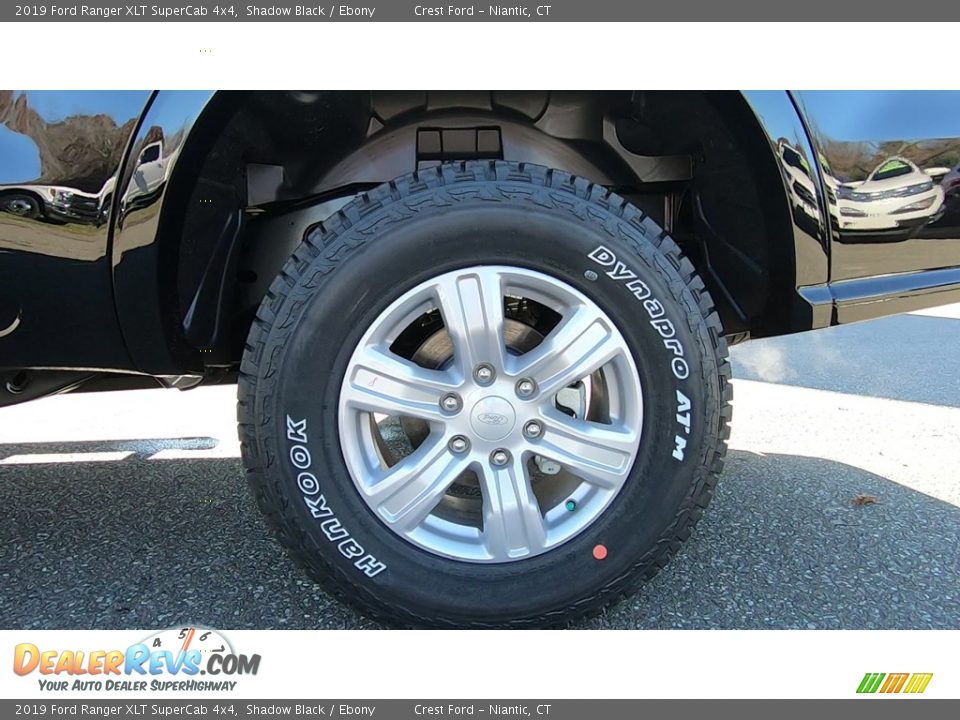 2019 Ford Ranger XLT SuperCab 4x4 Shadow Black / Ebony Photo #19