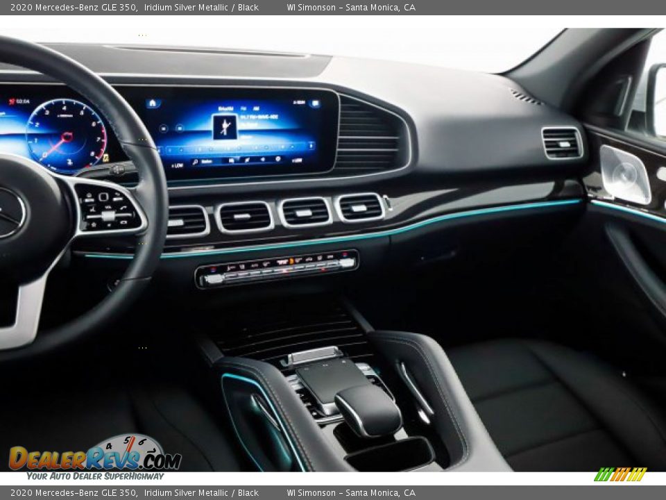 2020 Mercedes-Benz GLE 350 Iridium Silver Metallic / Black Photo #13