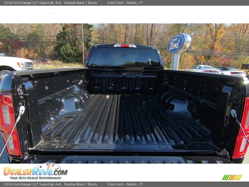 2019 Ford Ranger XLT SuperCab 4x4 Shadow Black / Ebony Photo #20