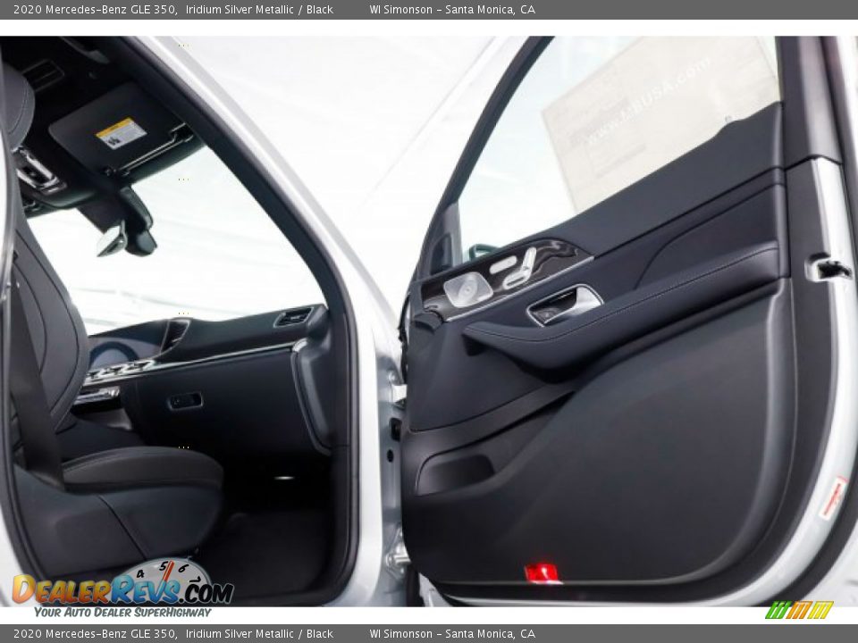 2020 Mercedes-Benz GLE 350 Iridium Silver Metallic / Black Photo #16
