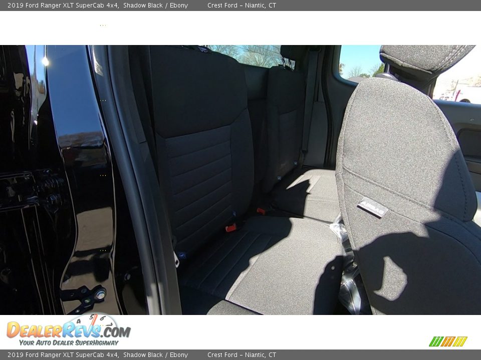 2019 Ford Ranger XLT SuperCab 4x4 Shadow Black / Ebony Photo #22
