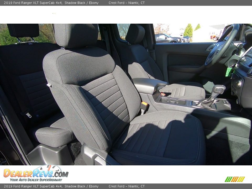 2019 Ford Ranger XLT SuperCab 4x4 Shadow Black / Ebony Photo #23