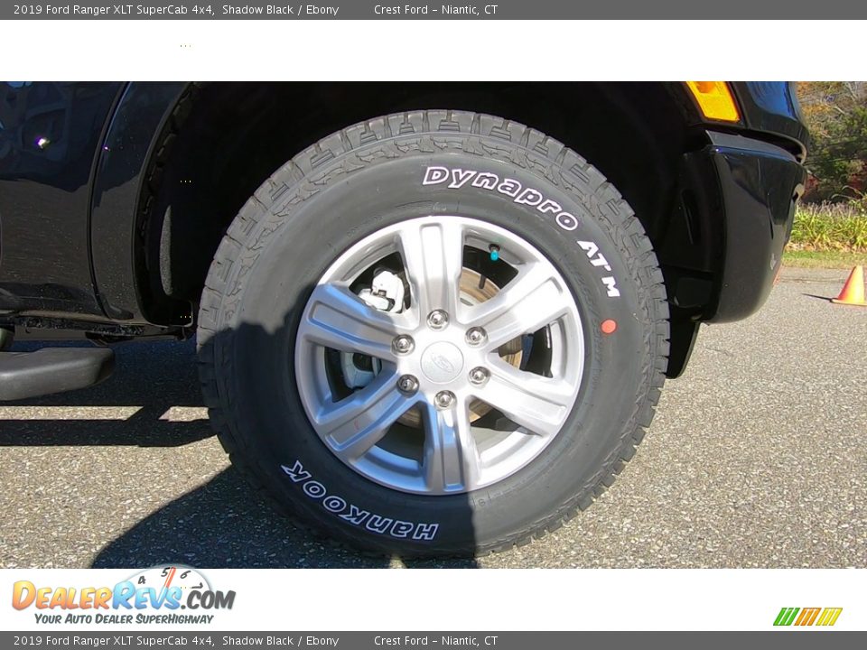 2019 Ford Ranger XLT SuperCab 4x4 Shadow Black / Ebony Photo #26