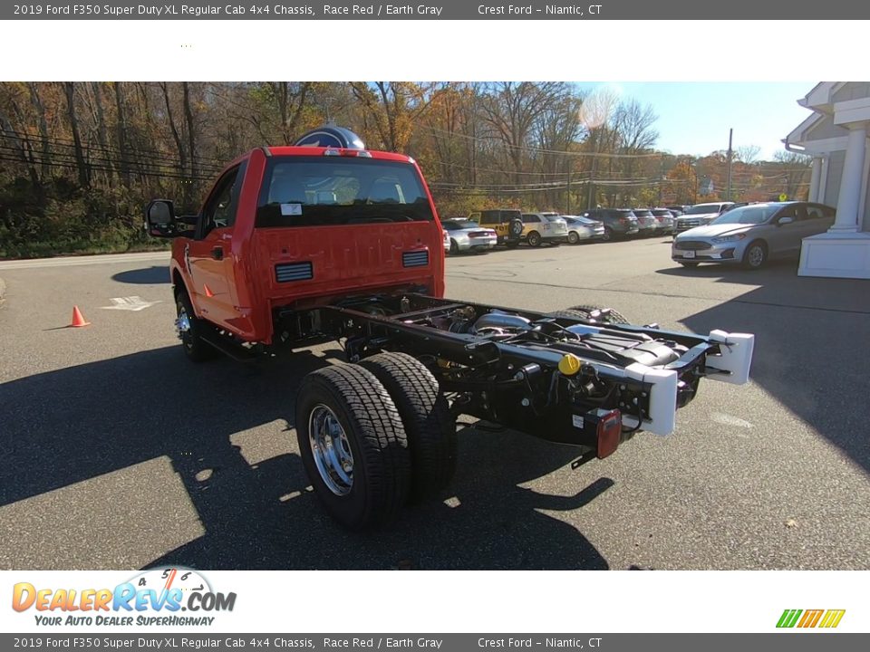 2019 Ford F350 Super Duty XL Regular Cab 4x4 Chassis Race Red / Earth Gray Photo #17