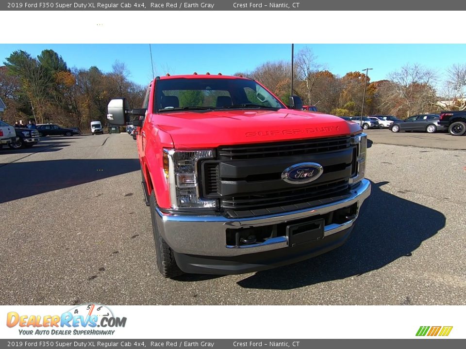 2019 Ford F350 Super Duty XL Regular Cab 4x4 Race Red / Earth Gray Photo #5