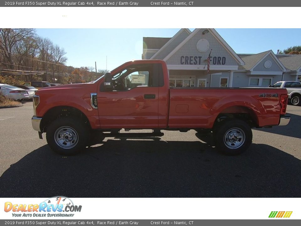 2019 Ford F350 Super Duty XL Regular Cab 4x4 Race Red / Earth Gray Photo #12