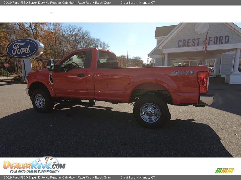 2019 Ford F350 Super Duty XL Regular Cab 4x4 Race Red / Earth Gray Photo #14