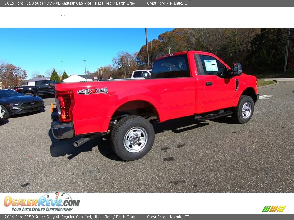 2019 Ford F350 Super Duty XL Regular Cab 4x4 Race Red / Earth Gray Photo #23