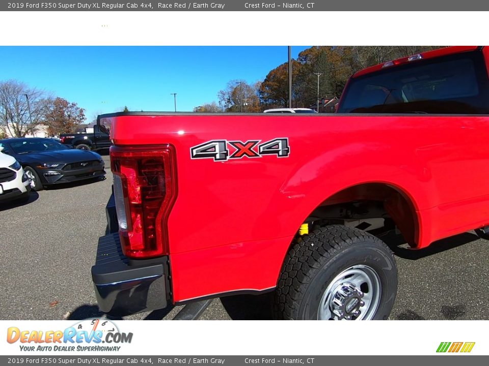 2019 Ford F350 Super Duty XL Regular Cab 4x4 Race Red / Earth Gray Photo #28