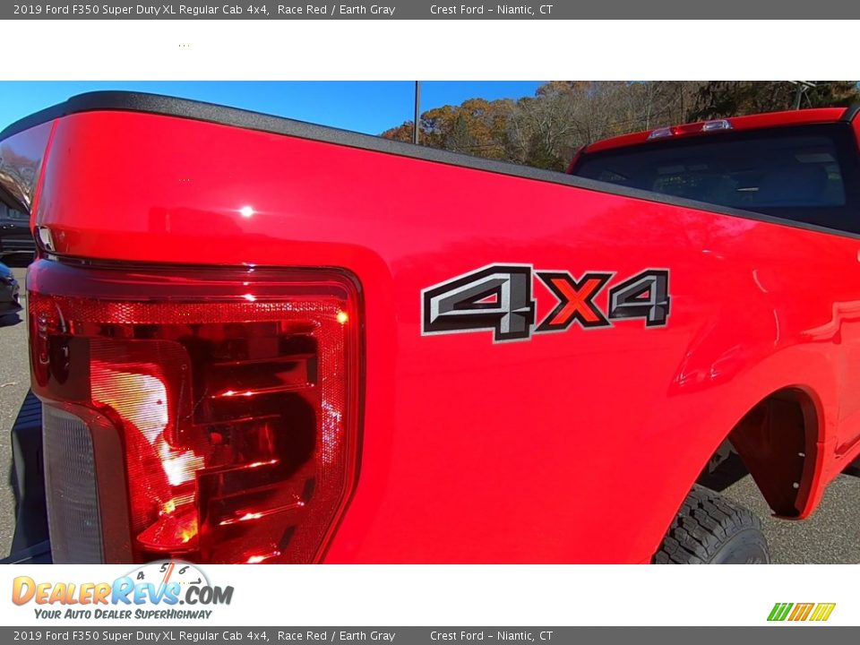 2019 Ford F350 Super Duty XL Regular Cab 4x4 Race Red / Earth Gray Photo #30
