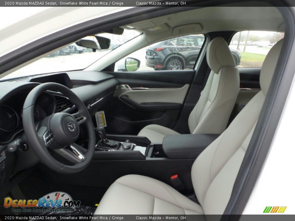 Front Seat of 2020 Mazda MAZDA3 Sedan Photo #8