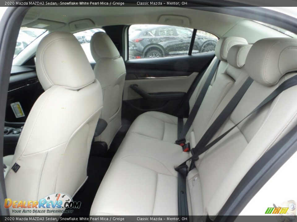Rear Seat of 2020 Mazda MAZDA3 Sedan Photo #9