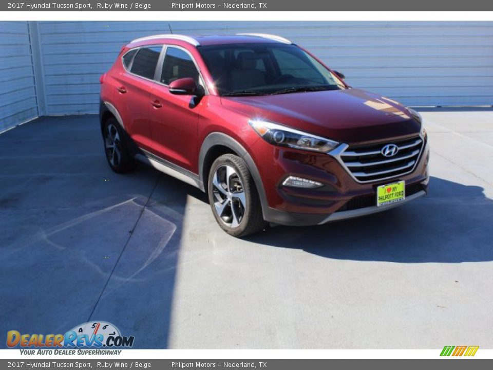 Front 3/4 View of 2017 Hyundai Tucson Sport Photo #2