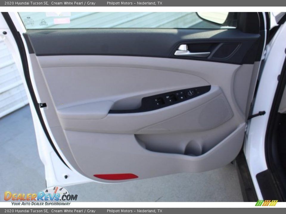 2020 Hyundai Tucson SE Cream White Pearl / Gray Photo #8