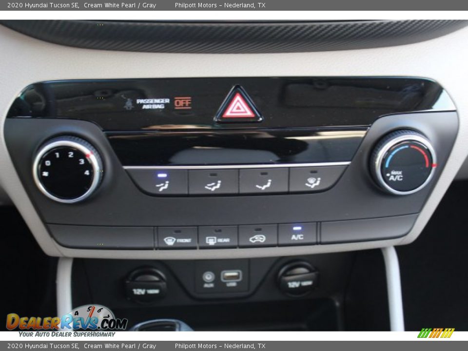 2020 Hyundai Tucson SE Cream White Pearl / Gray Photo #15