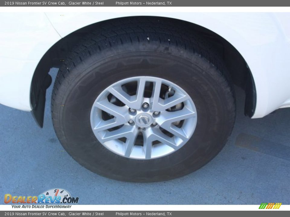 2019 Nissan Frontier SV Crew Cab Glacier White / Steel Photo #5