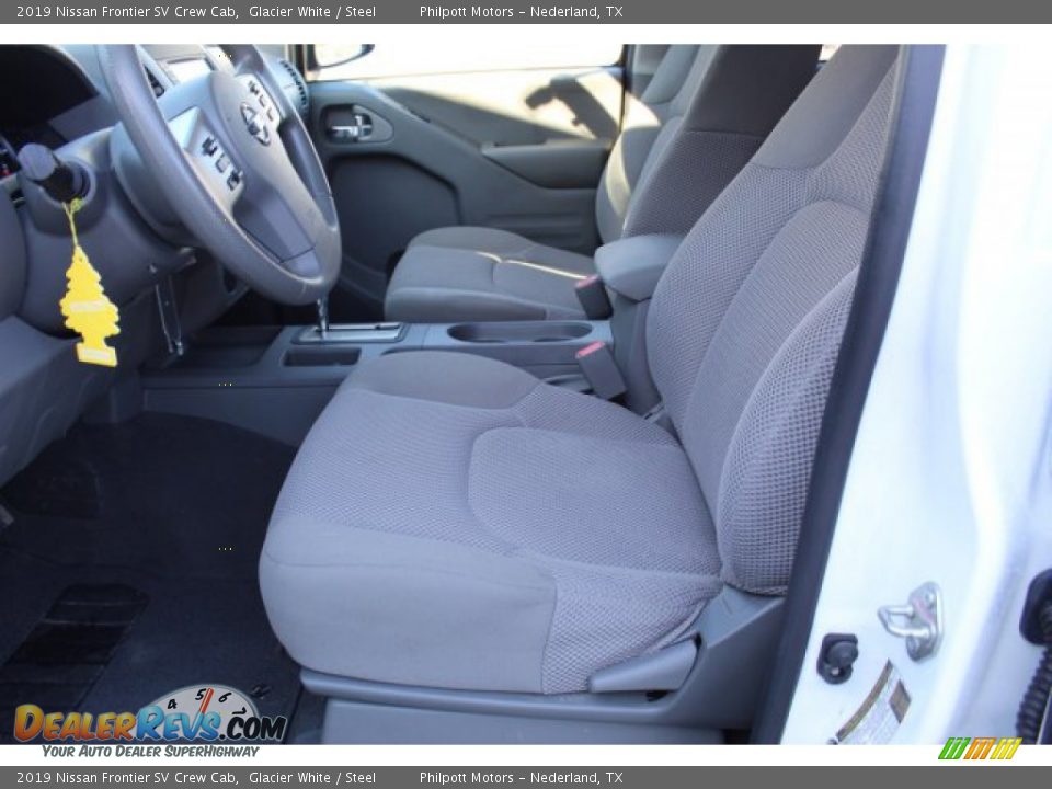 2019 Nissan Frontier SV Crew Cab Glacier White / Steel Photo #10