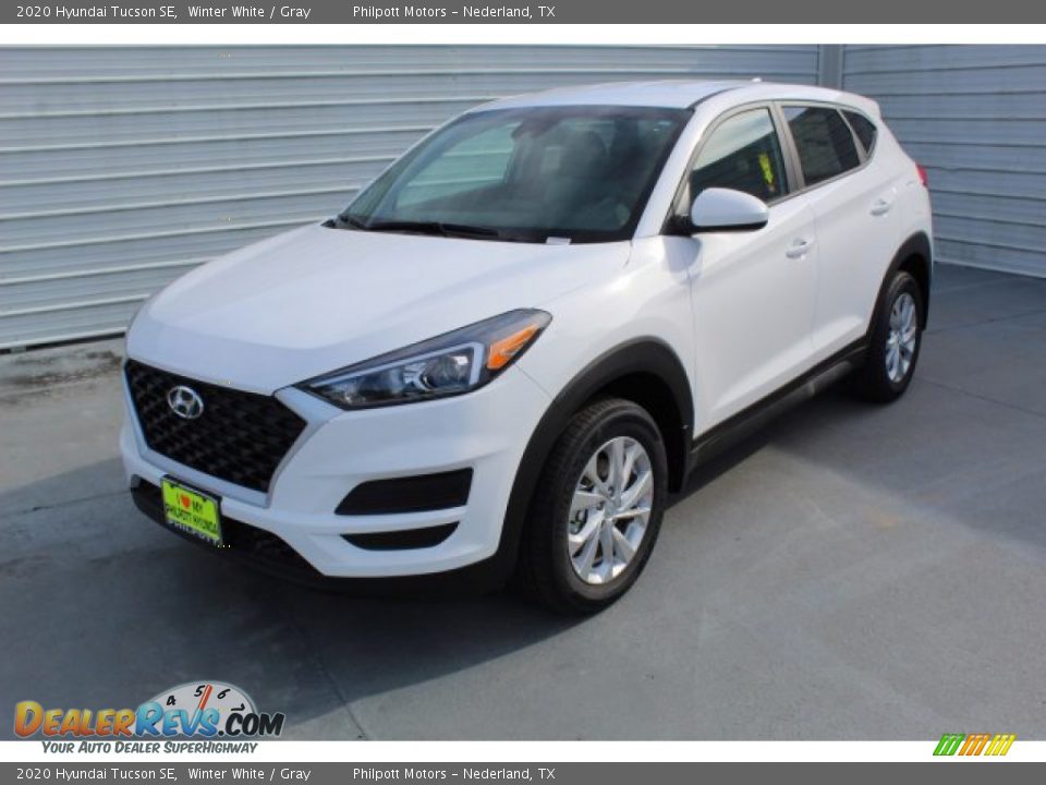 2020 Hyundai Tucson SE Winter White / Gray Photo #4