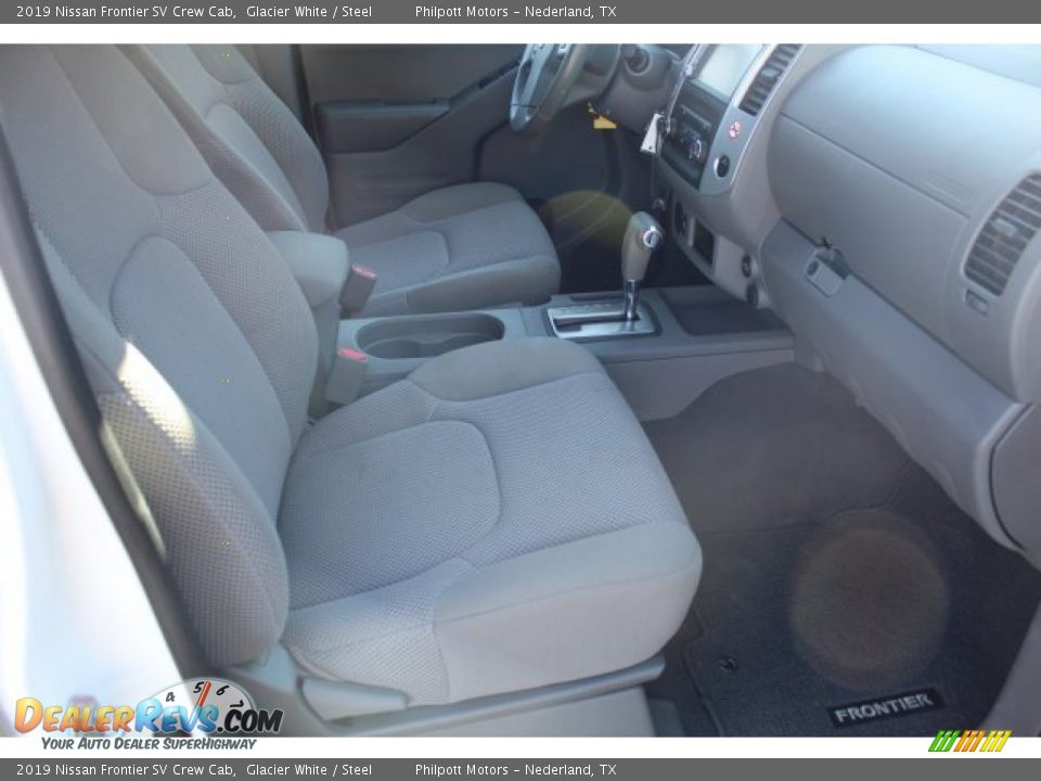 2019 Nissan Frontier SV Crew Cab Glacier White / Steel Photo #19