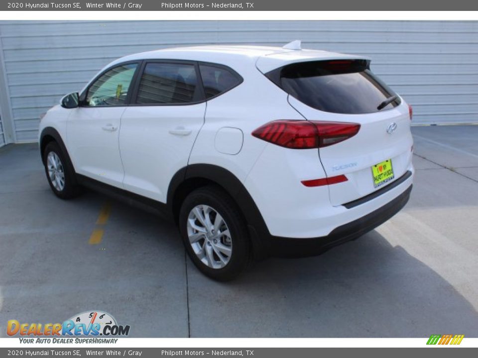 2020 Hyundai Tucson SE Winter White / Gray Photo #6
