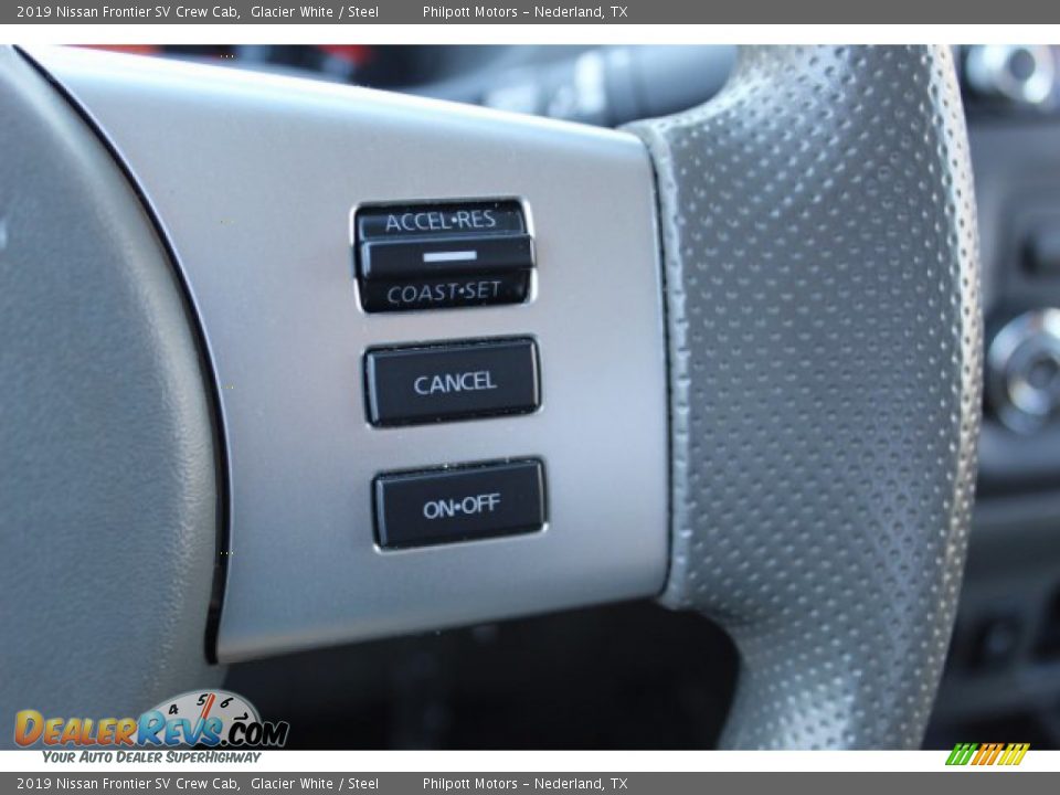 2019 Nissan Frontier SV Crew Cab Glacier White / Steel Photo #21