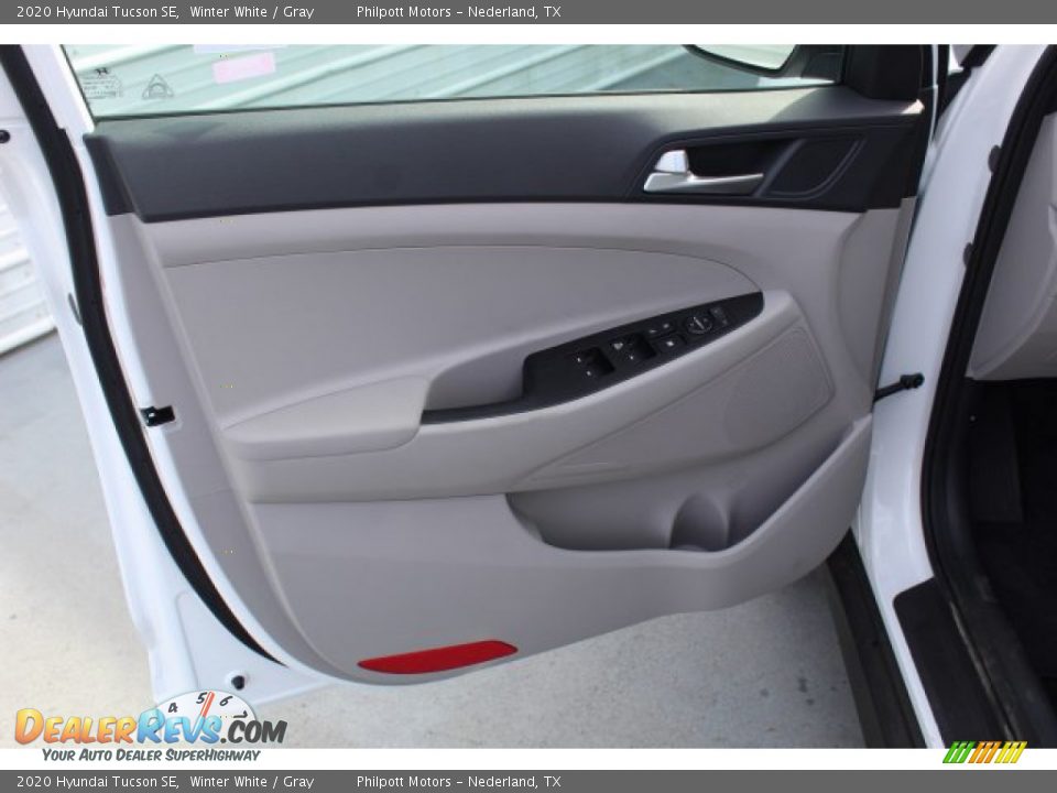 2020 Hyundai Tucson SE Winter White / Gray Photo #9