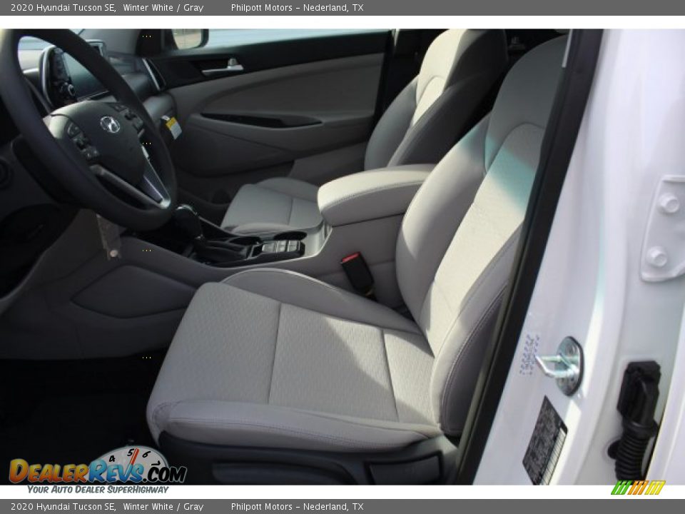 2020 Hyundai Tucson SE Winter White / Gray Photo #10