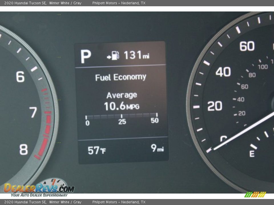 2020 Hyundai Tucson SE Winter White / Gray Photo #14