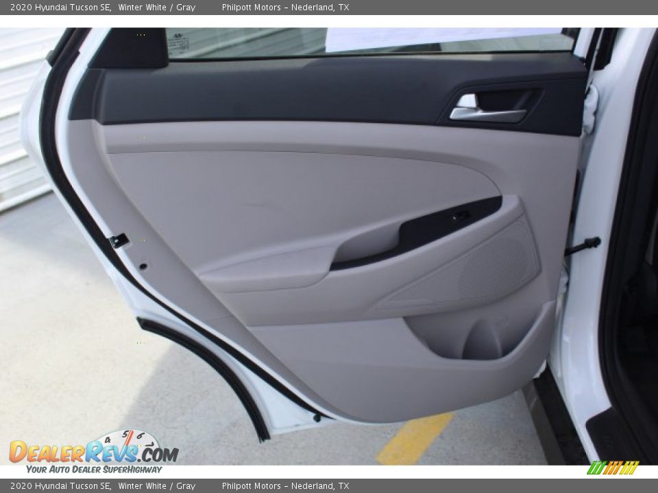 2020 Hyundai Tucson SE Winter White / Gray Photo #18