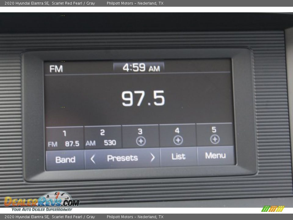 2020 Hyundai Elantra SE Scarlet Red Pearl / Gray Photo #15